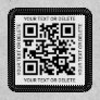 Your QR Code Professional Business Promotional Patch