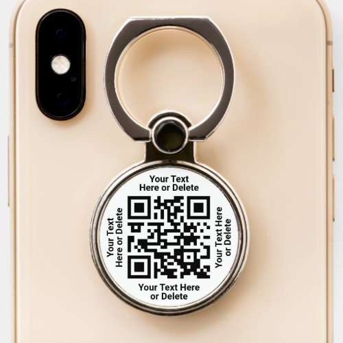 Your QR Code Professional Business Promotional Phone Ring Stand