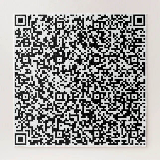 Ms2525b Code Example Your QR Code Puzzle Example Personalized Gift | Zazzle
