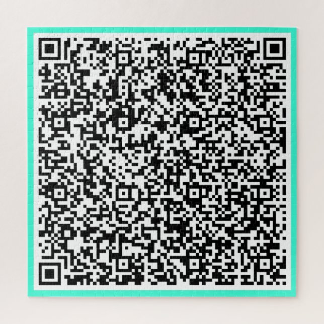 Your QR Code Puzzle Example Special Message (Vertical)