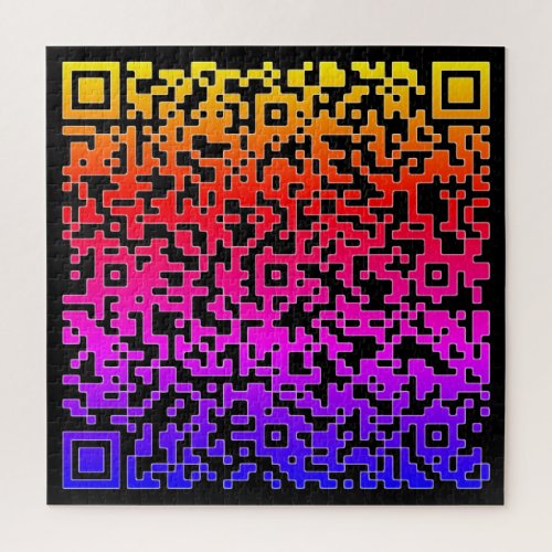 Your QR Code Puzzle Gift with Special Scan Message