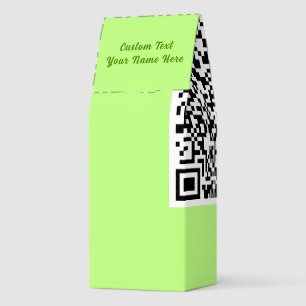 Your QR Code Roasted Coffee Custom Text and Colors