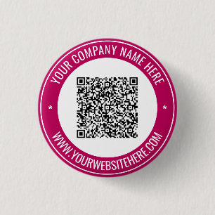 Your QR Code Scan Info and Custom Text Button