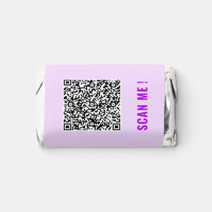 Your QR Code Scan Info Custom Colors Hershey's Miniatures