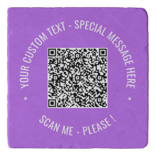 Your QR Code Scan Info Custom Text Trivet