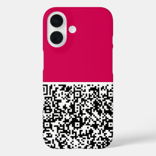 Your QR Code Scan Info iPhone Case Choose Color