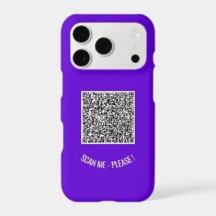 Your QR Code Scan Info iPhone Case Example