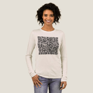 Your QR Code Scan Info Personalized Funny Tri-Blend Shirt