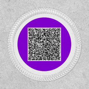 Your QR Code Scan Info Personalized Patch
