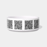 Your QR Code Scan Info Pet Bowl Choose Color<br><div class="desc">Pet Bowls with QR Code Scan Info Custom Color Personalized Promotional Business or Personal Modern Pet Bowl Gift - Add Your QR Code - Image or Logo - Photo / Text - Name / More - Resize and Move or Remove / Add Elements - Image / Text with Customization Tool....</div>