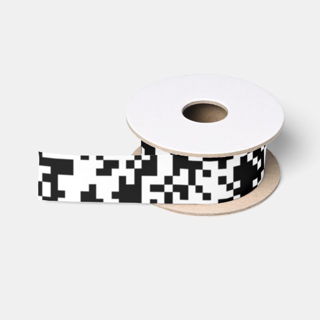 Your QR Code Scan Info Ribbon Custom Colors (Spool)