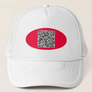 Your QR Code Scan Info Trucker Hat Custom Color