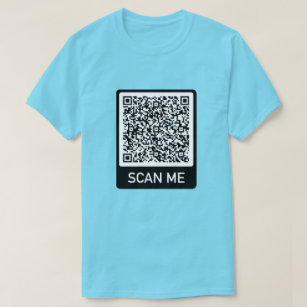 Your QR Code Scan Me Personalized Funny T-Shirt