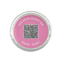Your QR Code Special Message Gift Ring Template