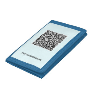 Your QR Code with Custom Text and Ciolors Wallet