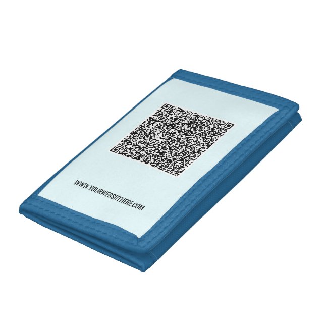 Your QR Code with Custom Text and Ciolors Wallet (Bottom)