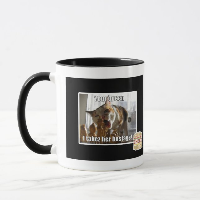 Your Queen, I takez her hostage Mug (Left)