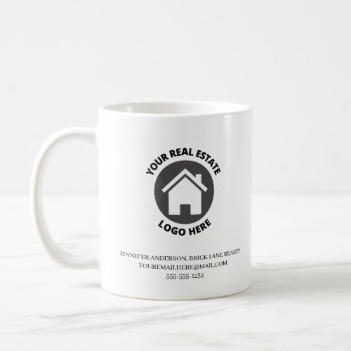 Your Real Estate Logo Here Contact Info   Coffee Mug