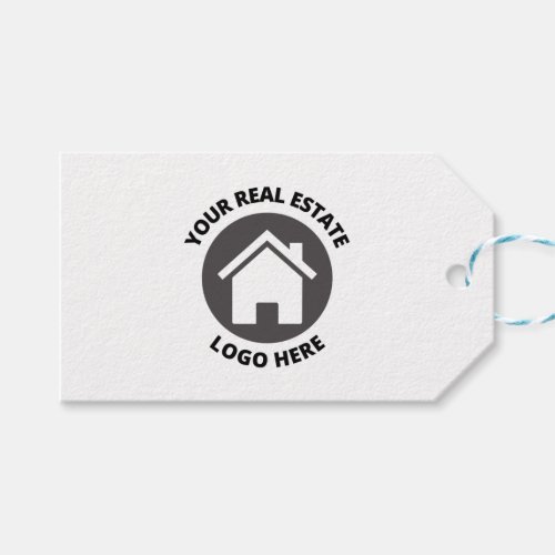 Your Real Estate Logo Here Gift Tags