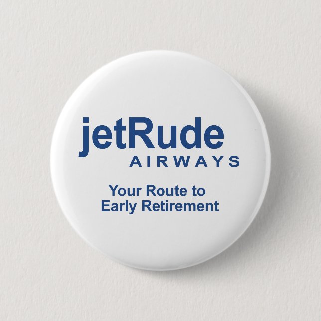Your Route to Early Retirement Pinback Button (Front)
