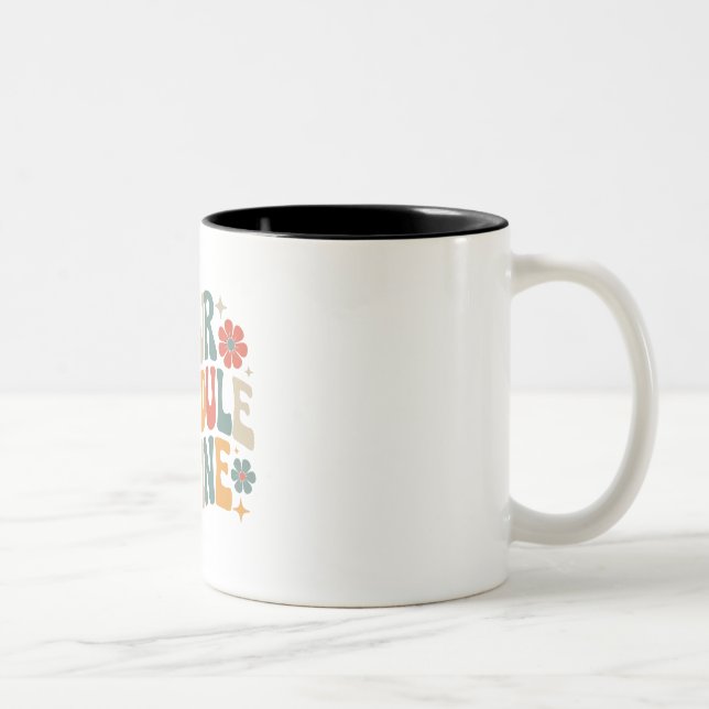 Your Schedule Is Fine – School Counselor Two-Tone Coffee Mug (Right)