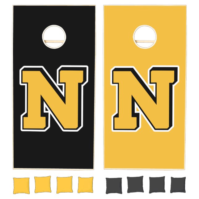 YOUR School Logo Cornhole Set (Set)