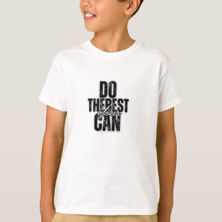 Your Script on Black T-Shirt