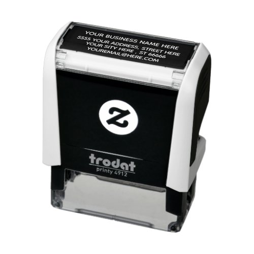 Your Self_inking Stamp  Name Address Personalized