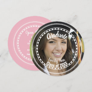 Your Senior Pictures Class of Graduation Party Invitation