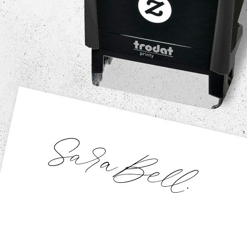 Your Signature  Upload your Handwritten Name Self_inking Stamp