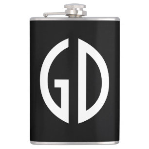 Your Simply Monogram Ideas 1 Flask