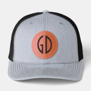 Your Simply Monogram Ideas 1 Leather Patch Hat