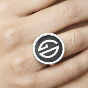 Your Simply Monogram Ideas 1 Ring
