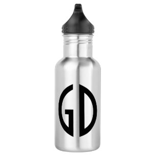 Your Simply Monogram Ideas 1 Stainless Steel Water Bottle