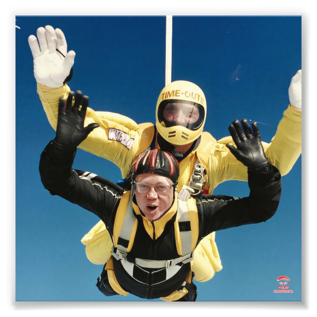 Your Skydive - Square Photo Print (Front)