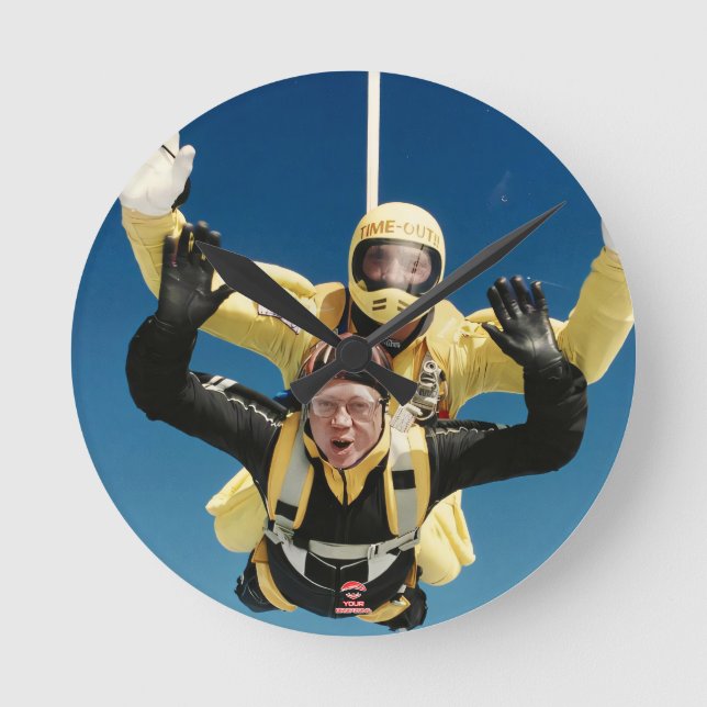 Your Skydive Wall Clock (Front)