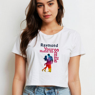 Your smile makes me smile I Valentines day gift T-Shirt