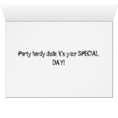 Your Special Day Card (Inside Horizontal (Bottom))