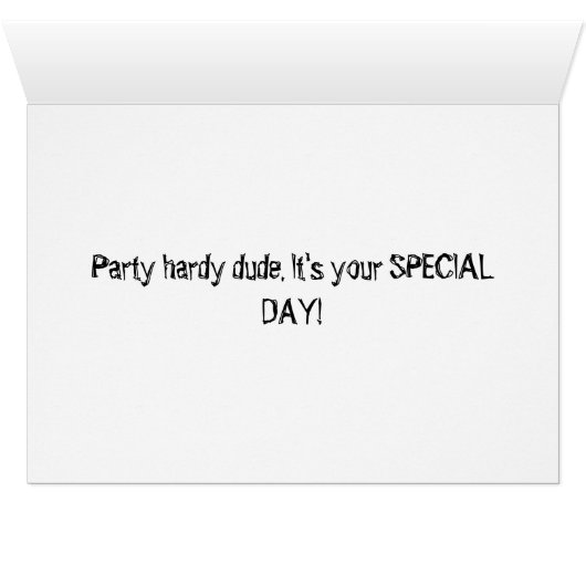 Your Special Day Card (Inside Horizontal (Bottom))