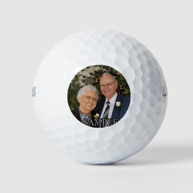 Your special or favorite photo golf balls (Front)
