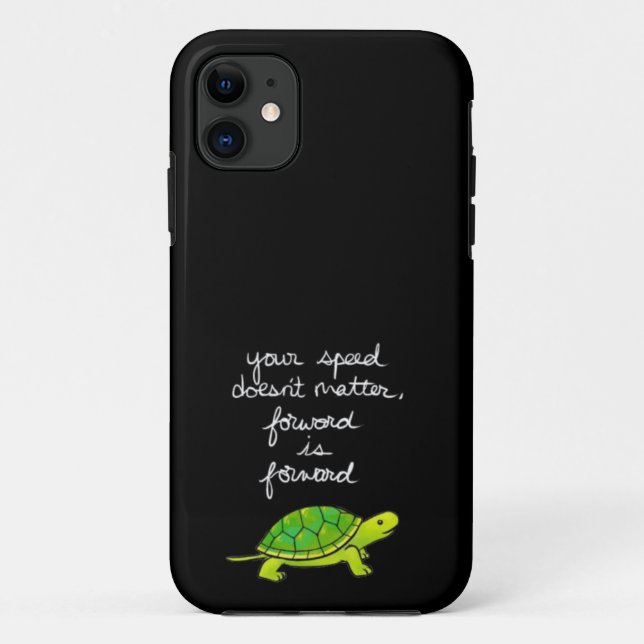 Your speed doesn't matter forward is forward  Case-Mate iPhone case (Back)