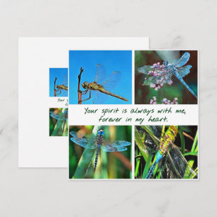 Your Spirit Is Always With Me Artistic Dragonfly Save The Date