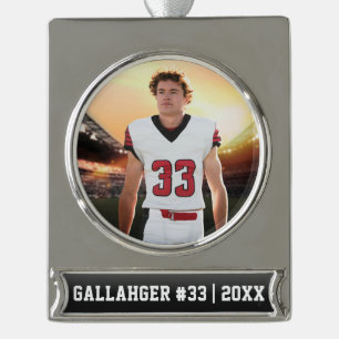 Your Sports Photo Personalized Ornament