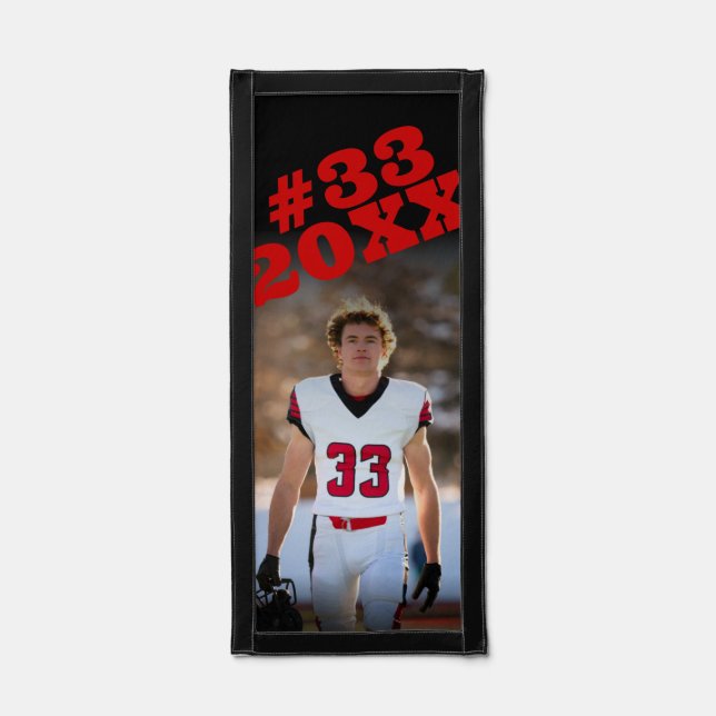 Your Sports Photo | Personalized Pennant Flag (Front)