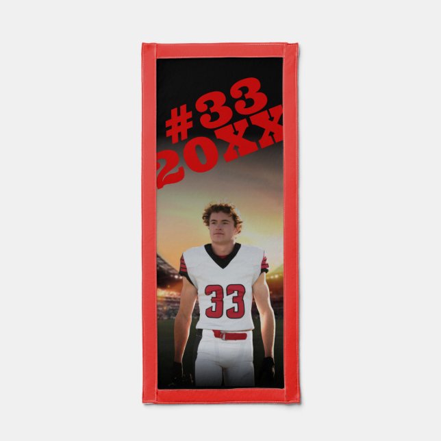 Your Sports Photo | Personalized Pennant Flag (Front)