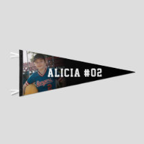 Your Sports Photo | Personalized Pennant Flag