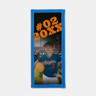 Your Sports Photo Personalized Pennant Flag
