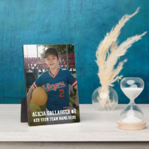 Your Sports Photo | Personalized Plaque