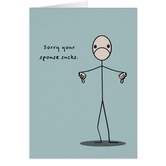 Your Spouse Sucks Cards (Front)