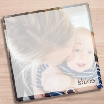 Your Square Photo Design With Custom Name Post-it Notes by StinkPad at Zazzle